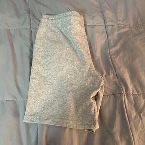 Gray Casual Shorts